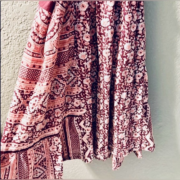 NATURAL LIFE Purple and Pink Bohemian Maxi Dress Size XS - Picture 10 of 15